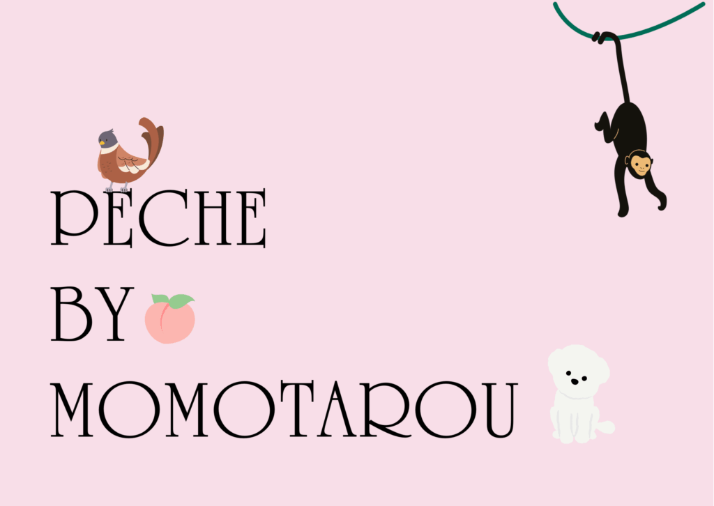 Peche by MOMOTAROUのロゴ